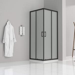 Cabina doccia i-flair ad ante scorrevoli 90x100x180 cm in vetro di sicurezza satinato da 6 mm - DK79