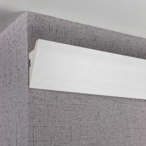 PROVISTON Profilo luminoso a stucco 38 x 70 x 2000 mm Moderno profilo luminoso da soffitto a LED in plastica bianca, impermeabile, robusto e resistente