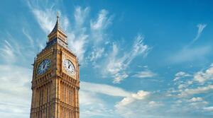 Fotografia artistica Big Ben Clock Tower in London, anyaivanova, (40 x 22.5 cm)