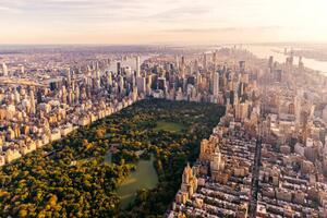 Fotografia artistica Aerial view of New York City, Alexander Spatari, (40 x 26.7 cm)