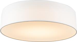 Lampada da soffitto bianca da 40 cm con LED Drum