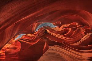 Fotografia artistica Antelope Canyon Arizona Usa, Spondylolithesis, (40 x 26.7 cm)