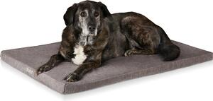 Cuccia ortopedica ONVAYA® | misura M 73x55x5cm | impermeabile, lavabile a 95 °C e super confortevole | grigio | perfetto posto letto per cani felici
