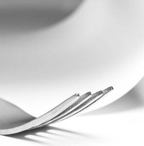 Fotografia artistica A fork in an abstract composition, Frank Grittke, (30 x 40 cm)