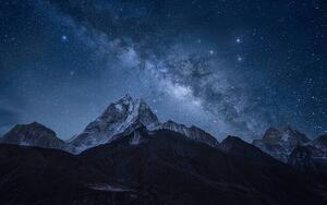 Fotografia artistica Milky way over Ama Dablam Sagarmatha Np Nepal, Weerakarn Satitniramai, (40 x 24.6 cm)