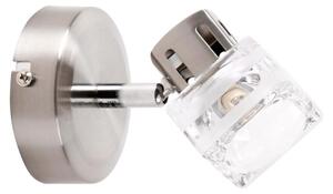 Lampada da parete, soffitto o a incasso, con vetro parzialmente ossidato, 28W, attacco G9. Include la variante "SULLA", con 1 proiettore