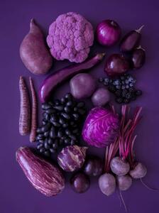 Fotografia artistica Purple fruits and vegetables, gerenme, (30 x 40 cm)