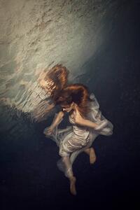 Fotografia artistica Woman underwater, Tina Terras & Michael Walter, (26.7 x 40 cm)