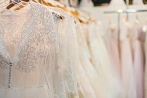 Fotografia artistica Many wedding dresses, Silk-stocking, (40 x 26.7 cm)