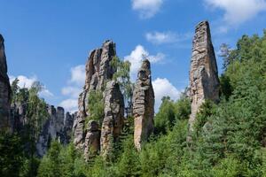 Fotografia artistica Prachov Rocks near Jicin Hradec Kralove, SilvanBachmann, (40 x 26.7 cm)