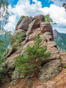 Fotografia artistica High forest rocks for advanced hiking, Vadim Serebrenikov, (30 x 40 cm)