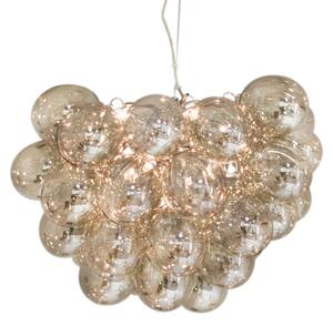 By Rydens Enorme lampada a sospensione in vetro Grande Ø 50 cm Ambra Rotonda