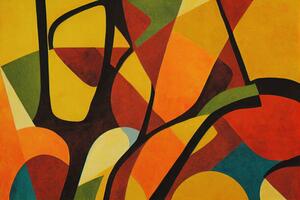 Fotografia Colors in abstract painting, Jasmin Merdan, (40 x 26.7 cm)