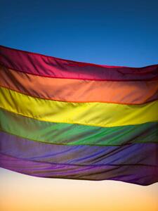 Fotografia artistica Rainbow flag, Jonathan Knowles, (30 x 40 cm)