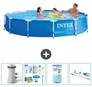 Piscina autoportante rettangolare - 366x76 cm - 5 pezzi - Modello S31759