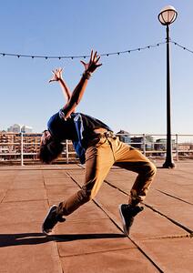 Fotografia Street dancer, John and Tina Reid, (30 x 40 cm)