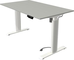 Scrivania Move 1 advance, regolabile elettricamente in altezza, dimensioni piano:140 x 80 cm, colore piano:grigio chiaro