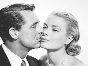 Fotografia artistica Cary Grant And Grace Kelly To Catch A Thief 1955 Directed By Alfred Hitchcock, (40 x 30 cm)