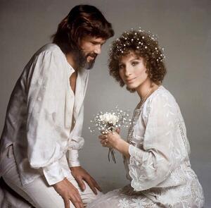 Fotografia artistica Kris Kristofferson And Barbra Streisand, (40 x 40 cm)