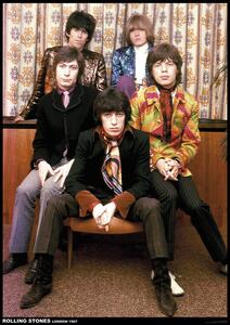Posters, Stampe Rolling Stones - Band colour 1967