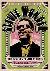 Posters, Stampe Stevie Wonder - Talk of The Town 1970