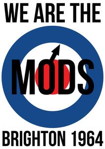 Posters, Stampe Mods - Target We Are The Mods 1964, (59.4 x 84 cm)
