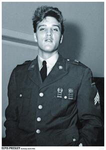 Posters, Stampe Elvis Presley - Army 1962, (59.4 x 84 cm)