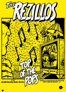 Posters, Stampe Rezillos - Top Of The Pops, (59.4 x 84 cm)