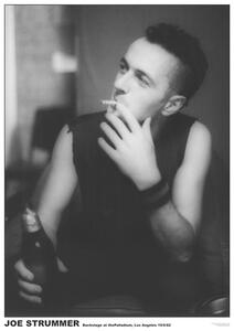 Posters, Stampe The Clash Joe Strummer - L A Palladium 82, (59.4 x 84 cm)