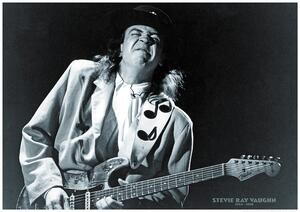 Posters, Stampe Stevie Ray Vaughan - 1954-1990, (84 x 59.4 cm)