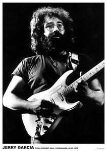 Posters, Stampe Grateful Dead Jerry Garcia - Guitar 1970, (59.4 x 84 cm)