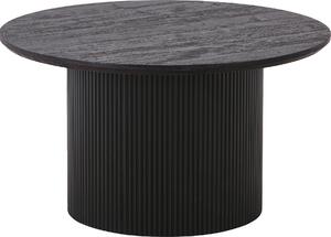 Tavolino >Boavista< in Mørkebrun, aspetto wengé - 80x45x80cm (LxAxP)