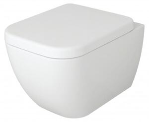 BERNSTEIN WC sospeso senza bordo 101R - Elegante tecnologia sanitaria con coperchio a chiusura morbida