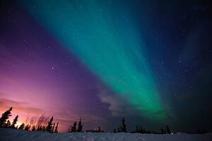 Fotografia Aurora Borealis in Fairbanks, Noppawat Tom Charoensinphon