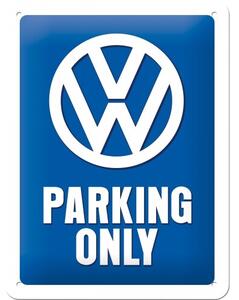 Cartello in metallo Volkswagen Vw - Parking Only, ( x cm)