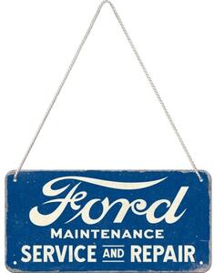 Cartello in metallo Ford - Service Repair, ( x cm)