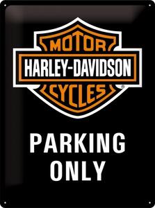 Cartello in metallo Harley Davidson - Parking Only