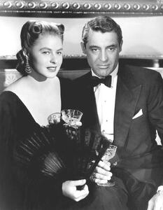 Fotografia artistica Ingrid Bergman And Cary Grant, (30 x 40 cm)
