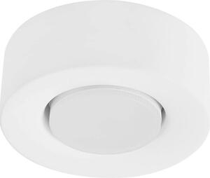Plafoniera Lindby Levia, 1 luce, Ø 14 cm, bianco, gesso