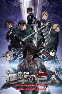 Posters, Stampe Attack on Titan - The Final Season, (61 x 91.5 cm)