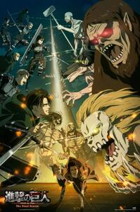 Posters, Stampe Attack on Titan - Paradis vs Marley, (61 x 91.5 cm)