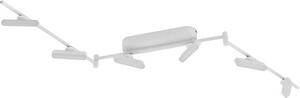 Lindby Faretto LED Eldrin, bianco, 6 luci, striscia luminosa