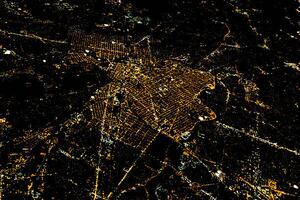 Fotografia artistica light of city at night, gdmoonkiller, (40 x 26.7 cm)