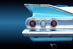 Fotografia artistica Us classic car impala convertible 1960, Beate Gube, (40 x 30 cm)