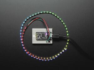 Strisce LED Adafruit Ultra Skinny NeoPixel 1515, larghezza 4 mm, 50 cm