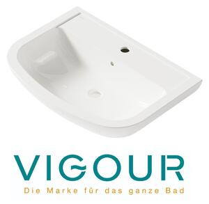 Lavabo VIGOUR ONE 60 x 45 cm, bianco