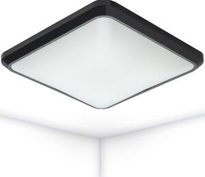 Oktaplex LED plafoniera quadrata piatta antracite