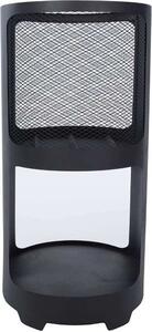 RedFire Buffalo cesto porta fuoco 44 x 90 cm acciaio nero opaco