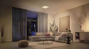 Lampada da soffitto a LED Philips Hue Tento, forma quadrata, bianca, 39,5 x 39,5 cm, luce bianca calda-bianca fredda