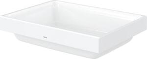 TOTO CS lavabo à poser, sans trou pour robinetterie, avec trop-plein, 500x370mm, Cefiontect, LW1715WH, LW1715WH